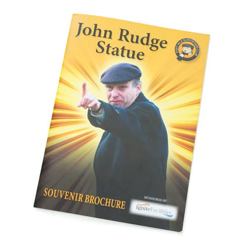John Rudge Statue Programme